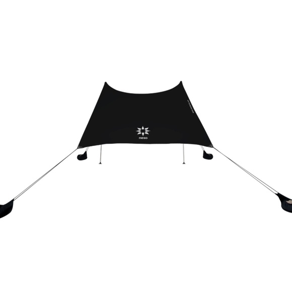 NESO 1 BEACH TENT SUNSHADE SUN SHELTER CANOPY - BLACK - Picture 2 of 6
